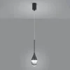 Helestra Deep -LED-riippuvalaisin, mattamusta