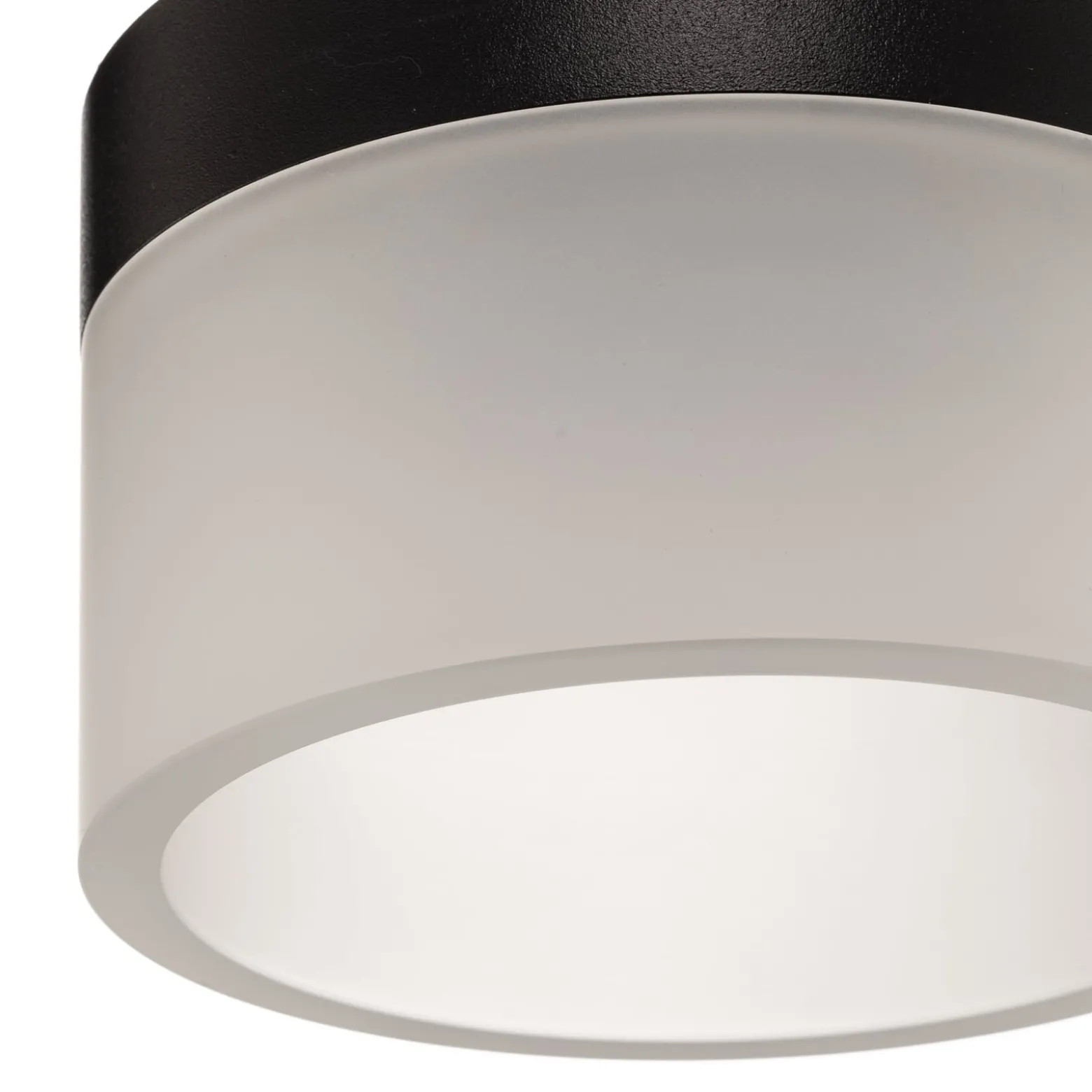 Helestra Liv -LED-kattovalaisin, satinoitu, Ø15cm