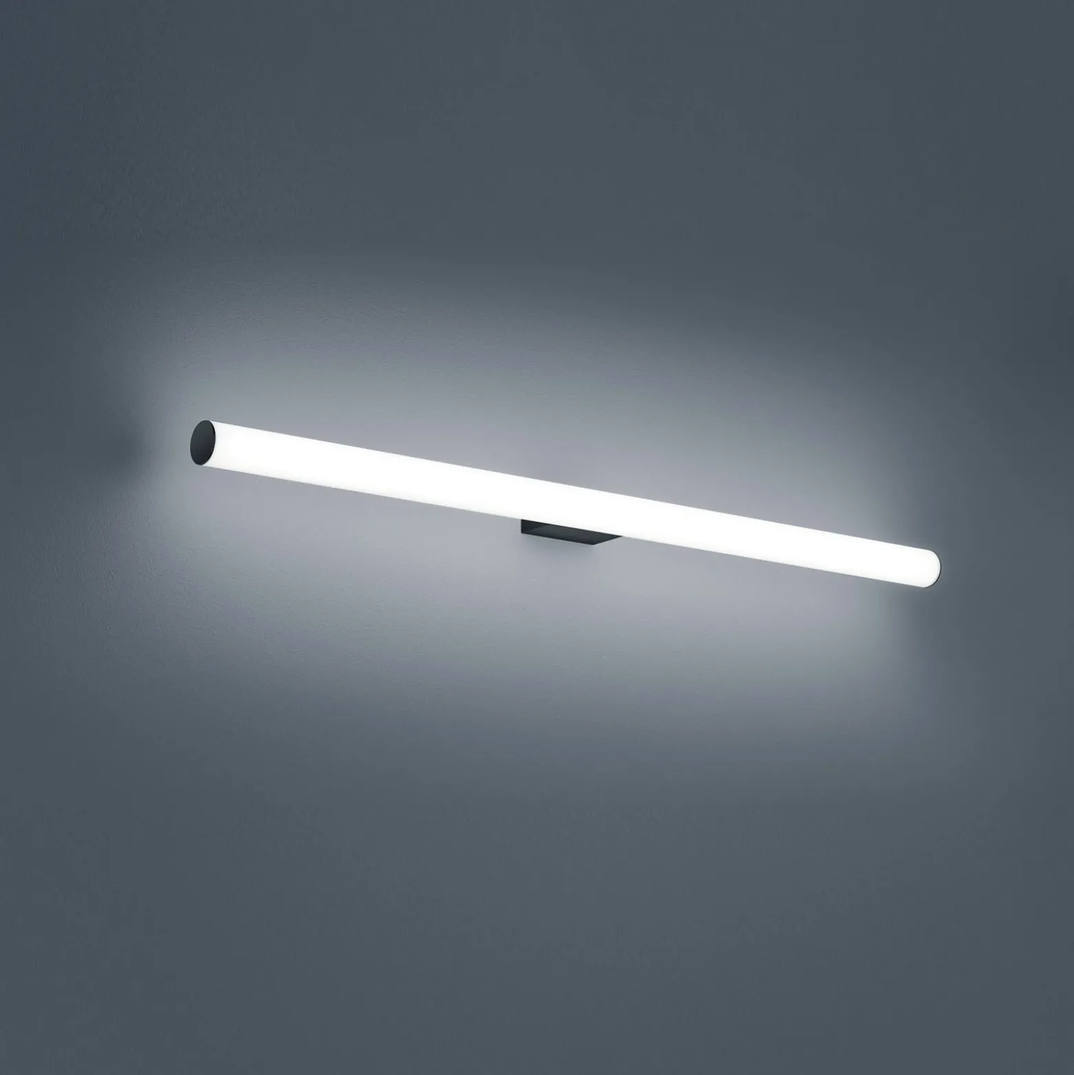 Helestra Loom -LED-peililamppu musta 90 cm