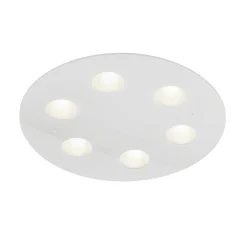 Helestra Nomi-LED-kattovalo Ø49cm himmen., valk.