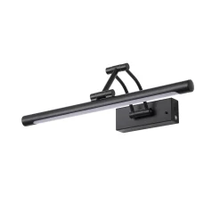 Herron-LED-seinävalaisin, mattamusta, leveys 43 cm, CCT