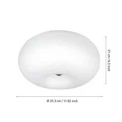 Hillitty Optica-lattiavalaisin 35 cm