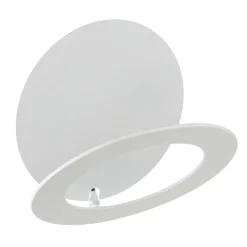 ICONE Vera LED-seinävalaisin 930 Ø31cm valkoinen/valkoinen