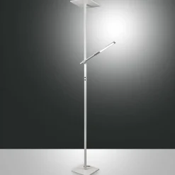 Ideal LED-lattiavalaisin lukuvarrella, valkoinen