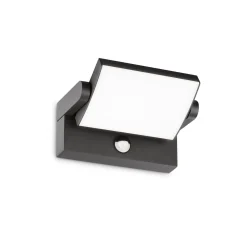 Ideal Lux LED-ulkoseinävalaisin Swipe Sensor, antrasiitti, IP54