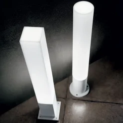 Ideal Lux pylväsvalaisin Edo square, valkoinen, GX53