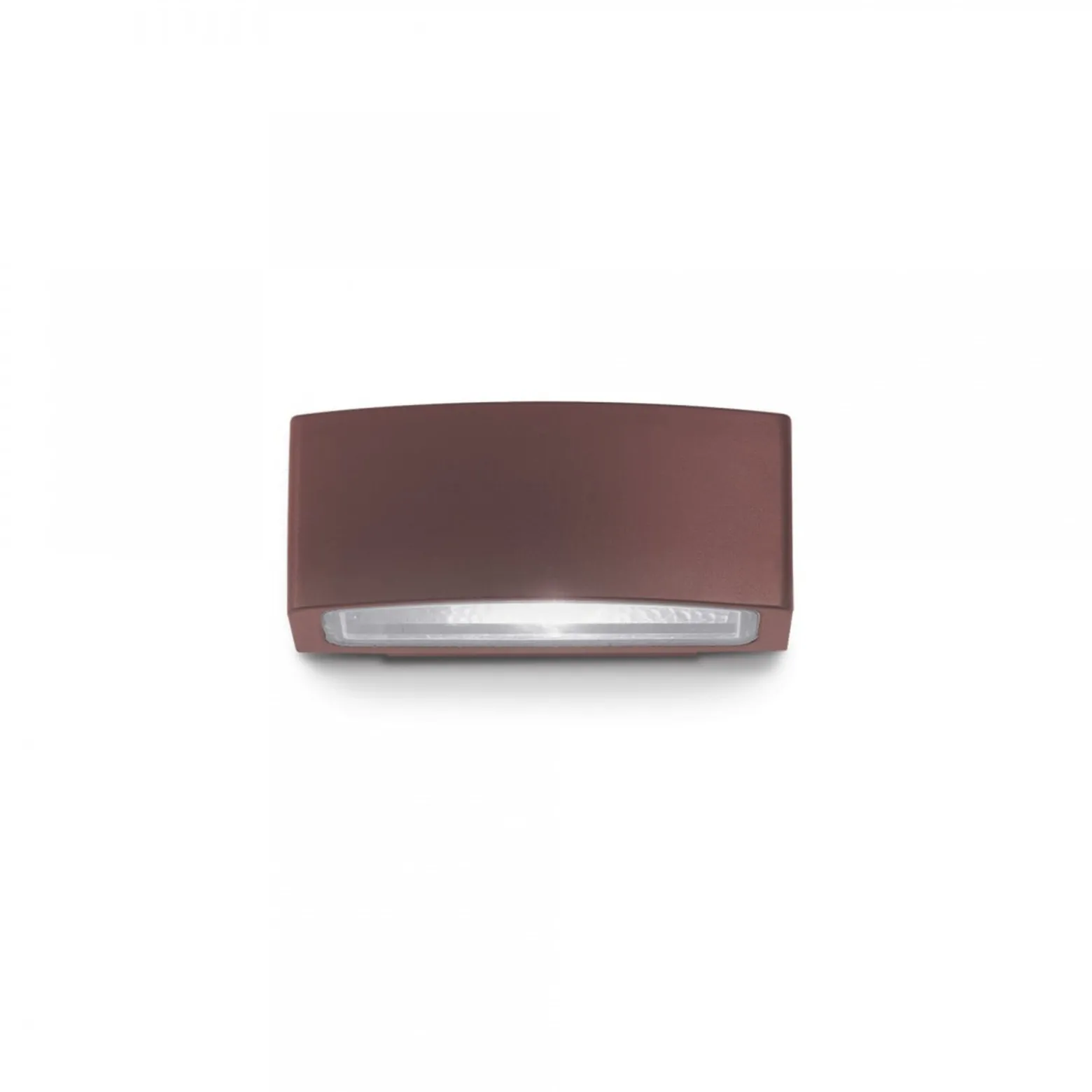 Ideal Lux ulkoseinälamppu Andromeda kahvi, leveys 22 cm, alumiini