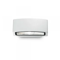 Ideal Lux ulkoseinälamppu Andromeda, valkoinen, leveys 22 cm, alumiini