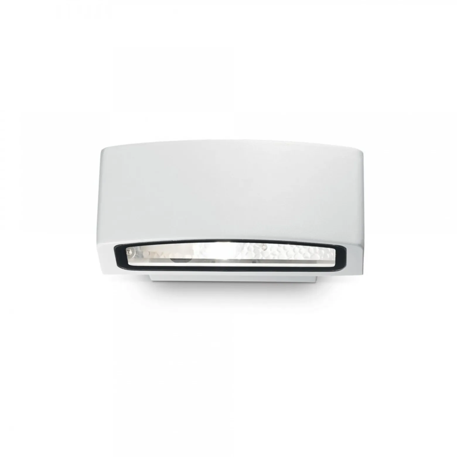 Ideal Lux ulkoseinälamppu Andromeda, valkoinen, leveys 22 cm, alumiini