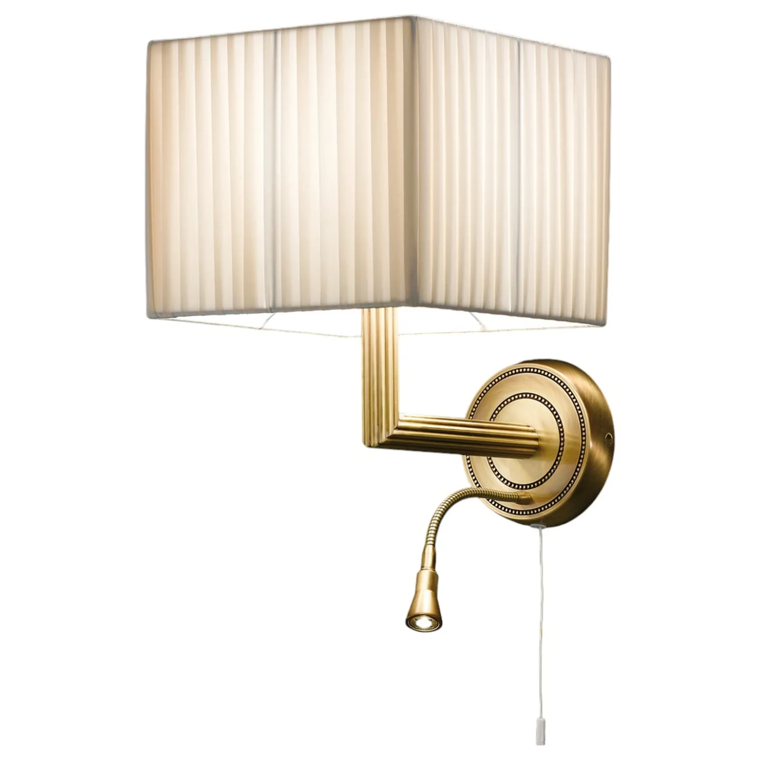 Imperial seinävalaisin, jossa on LED-lukuvalo