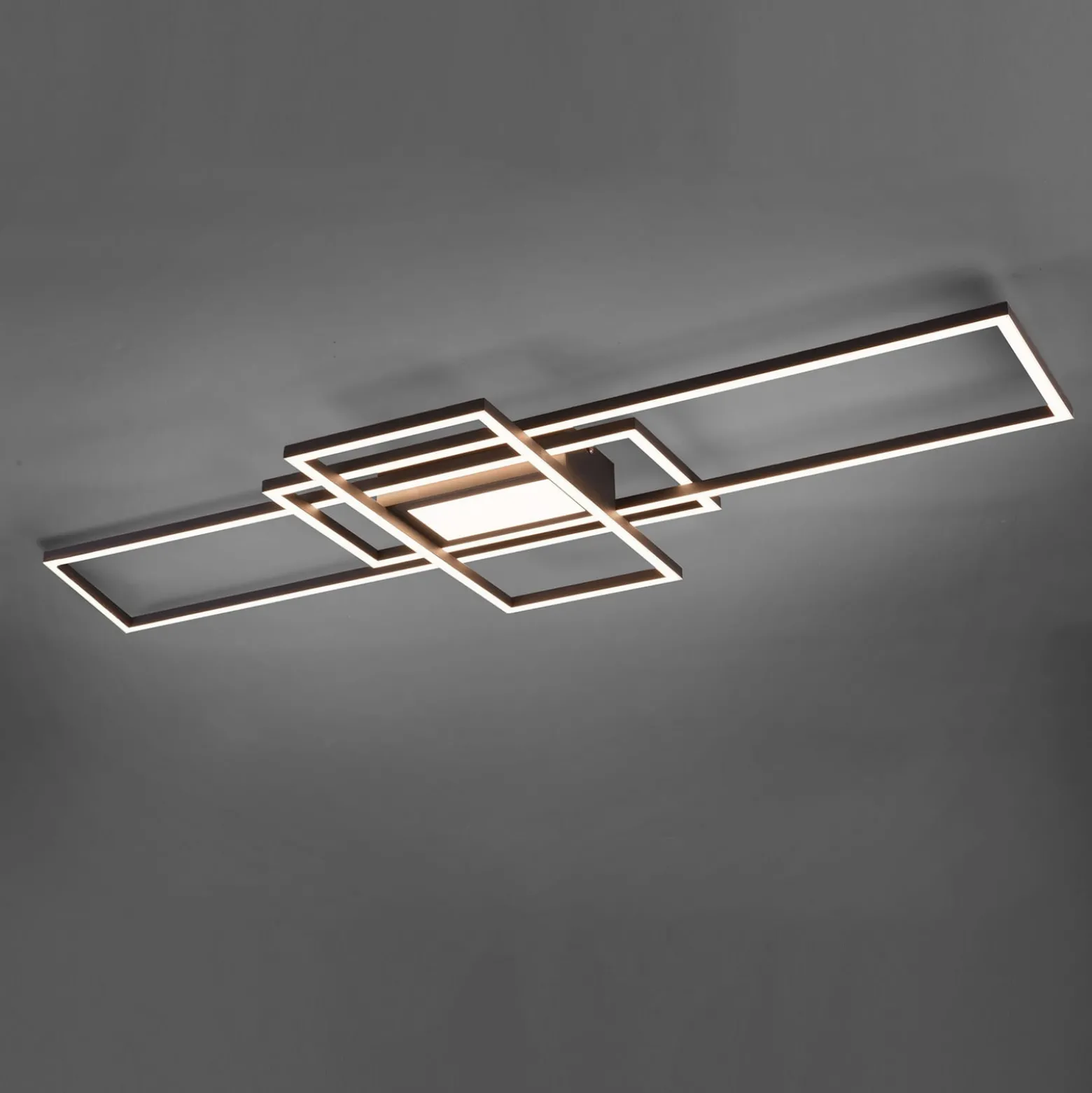 Irvine LED-kattovalaisin 3 000-6 500 K, antrasiittia