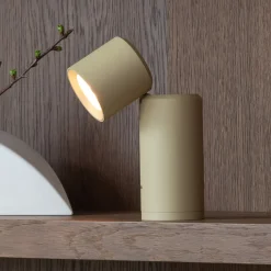 It's about RoMi LED-akkupöytälamppu Milan, beige, 19 cm