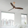 Just Fan -kattotuuletin, halkaisija 128 cm, kupari-pähkinä