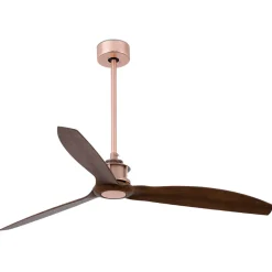 Just Fan -kattotuuletin, halkaisija 128 cm, kupari-pähkinä