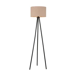 JUST LIGHT. Lattiavalaisin Green Duro, tekstiili, kolmijalka, beige