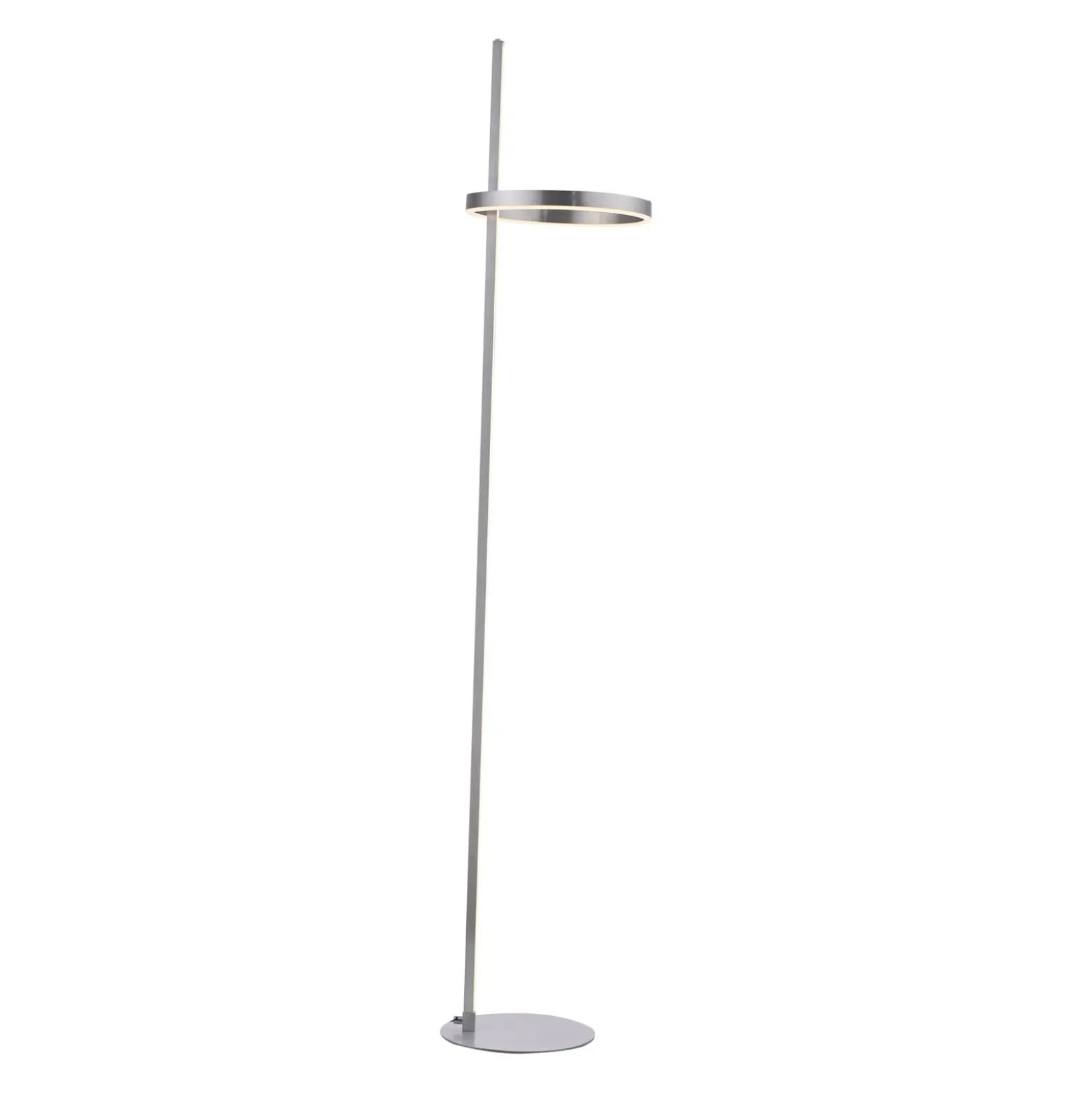 JUST LIGHT. LED-lattiavalo Ritus hopea rauta himmennettävä 3 000 K