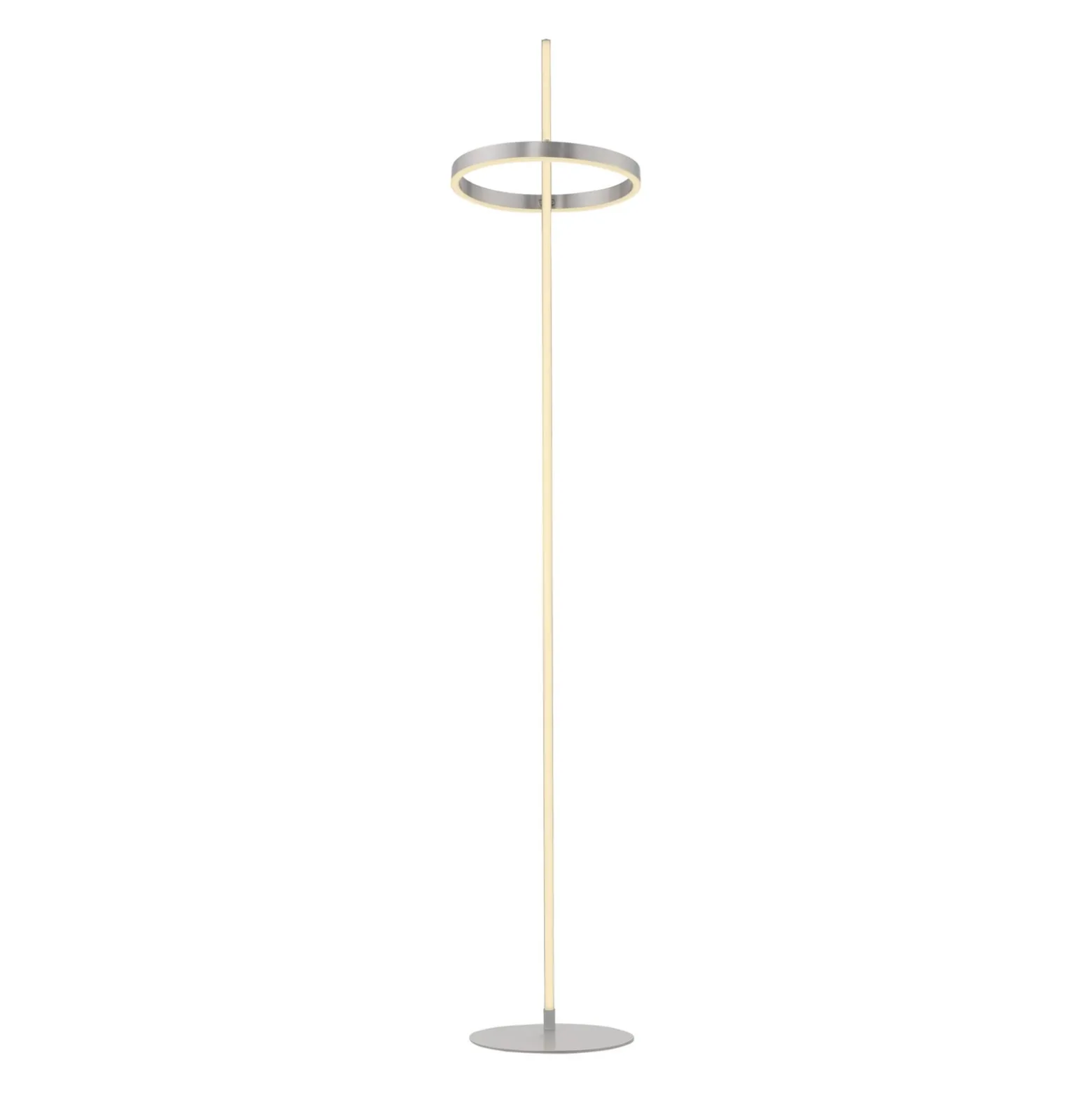 JUST LIGHT. LED-lattiavalo Ritus hopea rauta himmennettävä 3 000 K