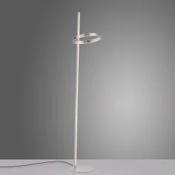 JUST LIGHT. LED-lattiavalo Ritus hopea rauta himmennettävä 3 000 K