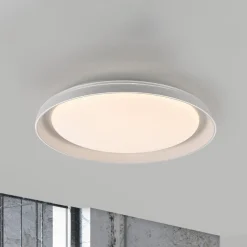 JUST LIGHT. Sati LED-kattovalaisin, muovia, valkoinen