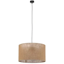Juta riippuvalaisin, 1-lamppuinen Ø 50 cm