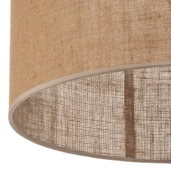 Juta riippuvalaisin, 1-lamppuinen Ø 50 cm