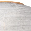 Kaareva lattiavalaisin Sparkled Light, pronssi/harmaa pellava, 240 cm