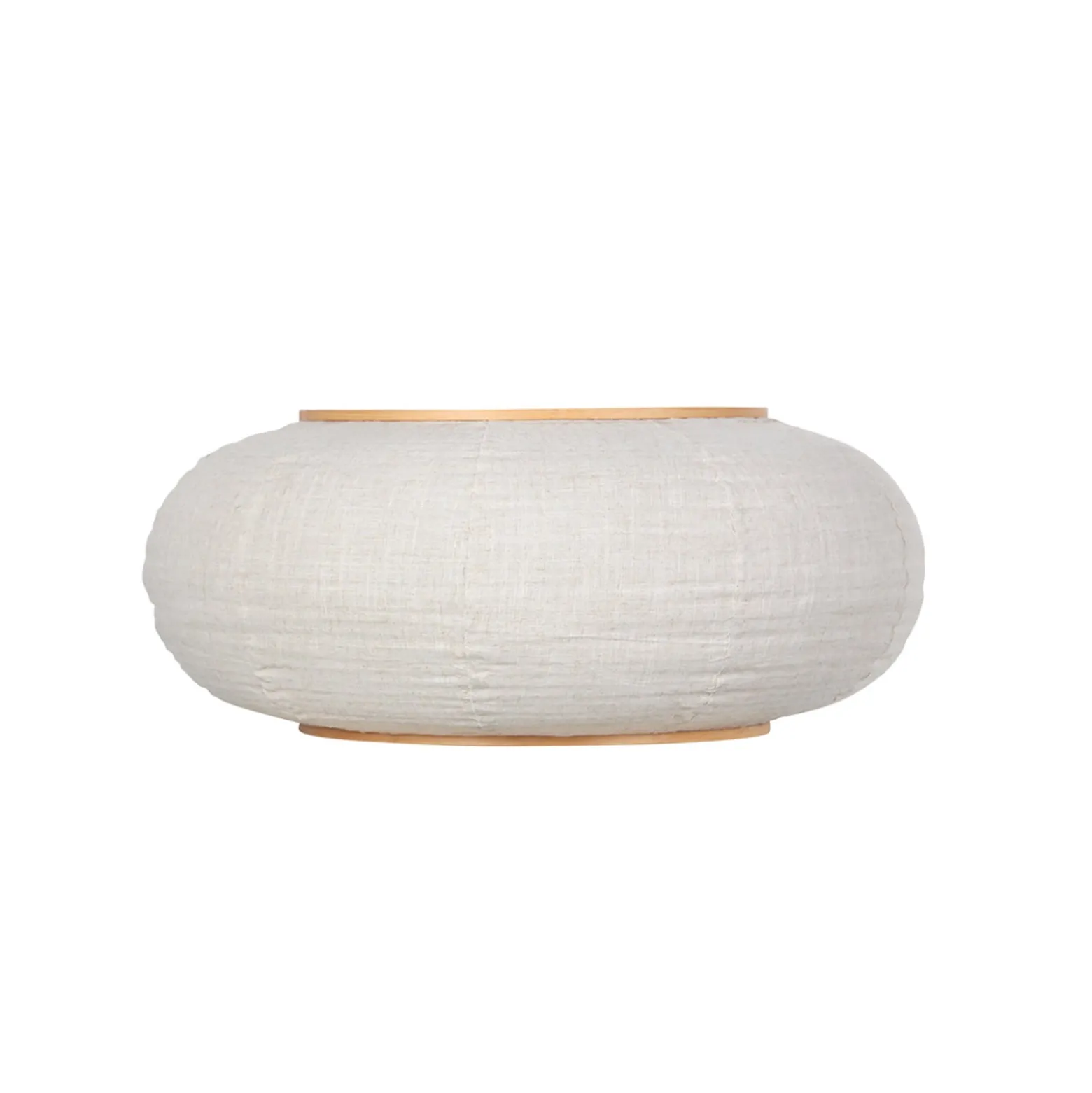 Kaareva lattiavalaisin Sparkled Light, pronssi/harmaa pellava, 240 cm