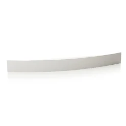 Kaareva LED-seinävalaisin Curve valkoisena