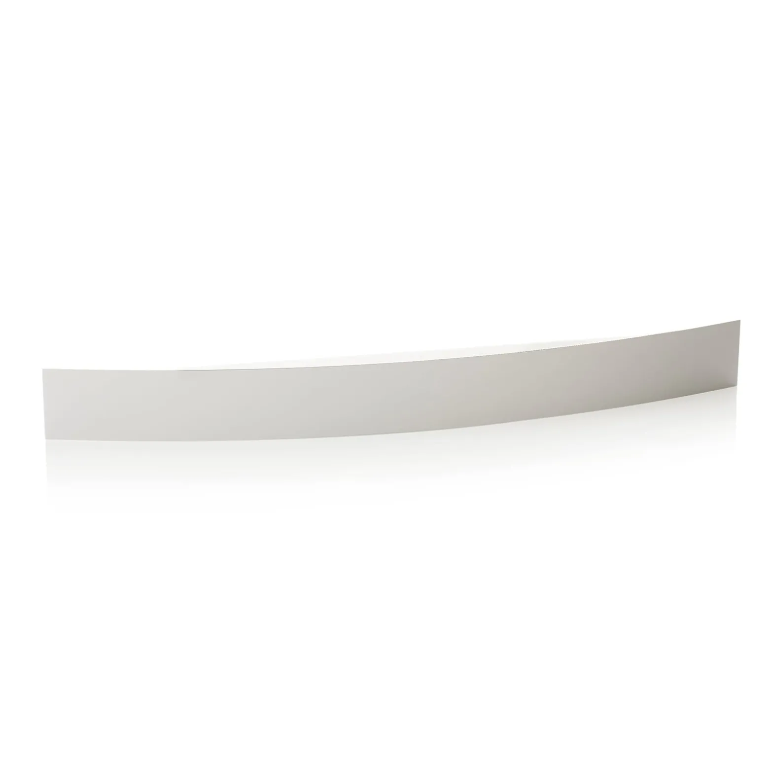 Kaareva LED-seinävalaisin Curve valkoisena