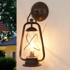 Kaivoslyhtyä muistuttava Miners-ulkoseinävalaisin