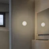 Karman Agua -LED-seinävalaisin IP44 huurrettu lasi