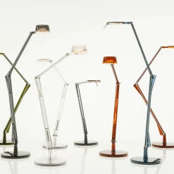 Kartell Aledin Tec -LED-pöytälamppu, läpinäkyvä