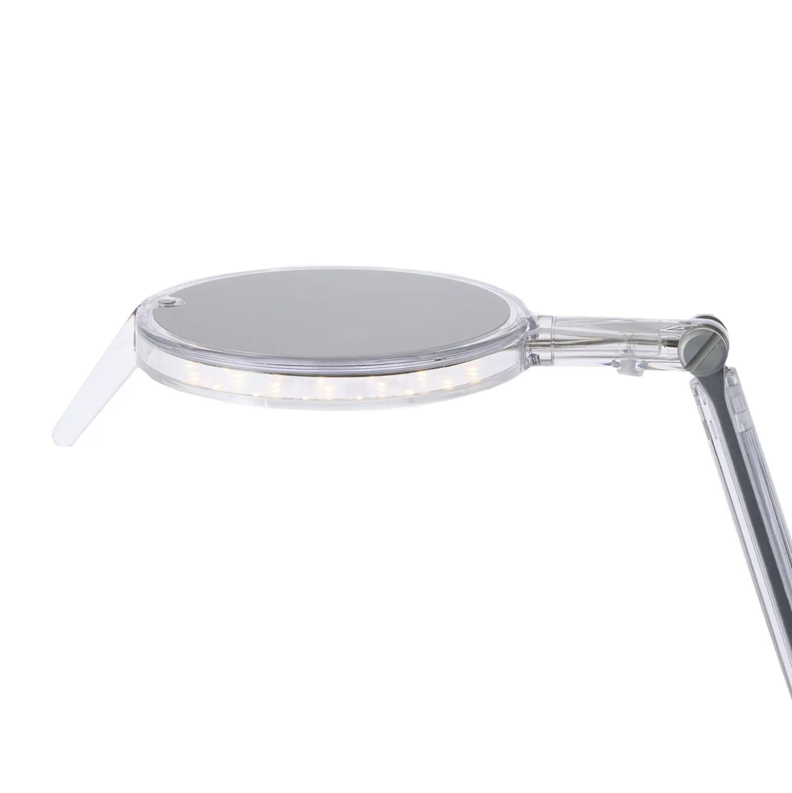 Kartell Aledin Tec -LED-pöytälamppu, läpinäkyvä
