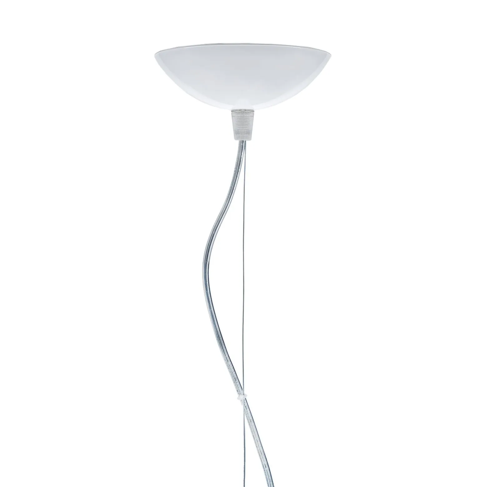 Kartell FL/Y - LED-riippuvalaisin, kiiltävä valkoinen