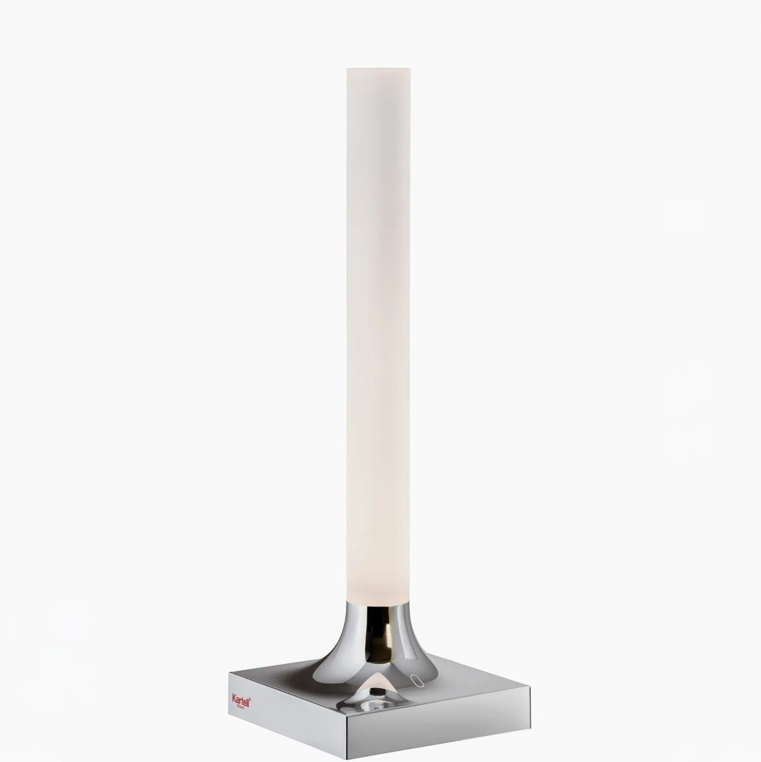 Kartell Goodnight -LED-pöytävalo P20, kromi