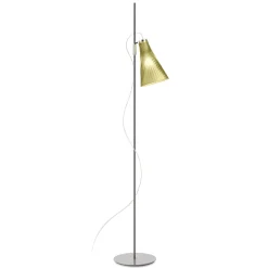 Kartell K-Lux lattiavalaisin, 1-valo, harmaa/vihreä
