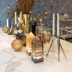 Kartell Lantern -LED-pöytälamppu, savunharm. IP54