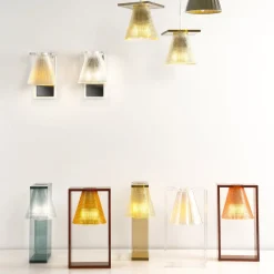 Kartell Light-Air -LED-seinävalaisin, läpinäkyvä