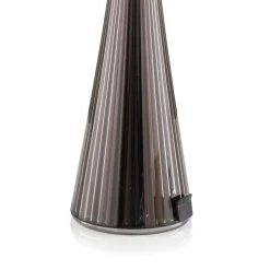 Kartell Space -design-LED-pöytälamppu, titaani