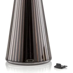 Kartell Space -design-LED-pöytälamppu, titaani