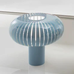 Kartell Teresa Special Edition pöytävalaisin, vaaleansininen, Ø50cm