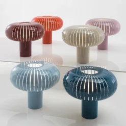 Kartell Teresa Special Edition pöytävalaisin, vaaleansininen, Ø50cm