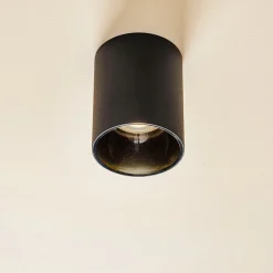 Kattokohdevalo Eye Tone, sylinterimäinen, musta