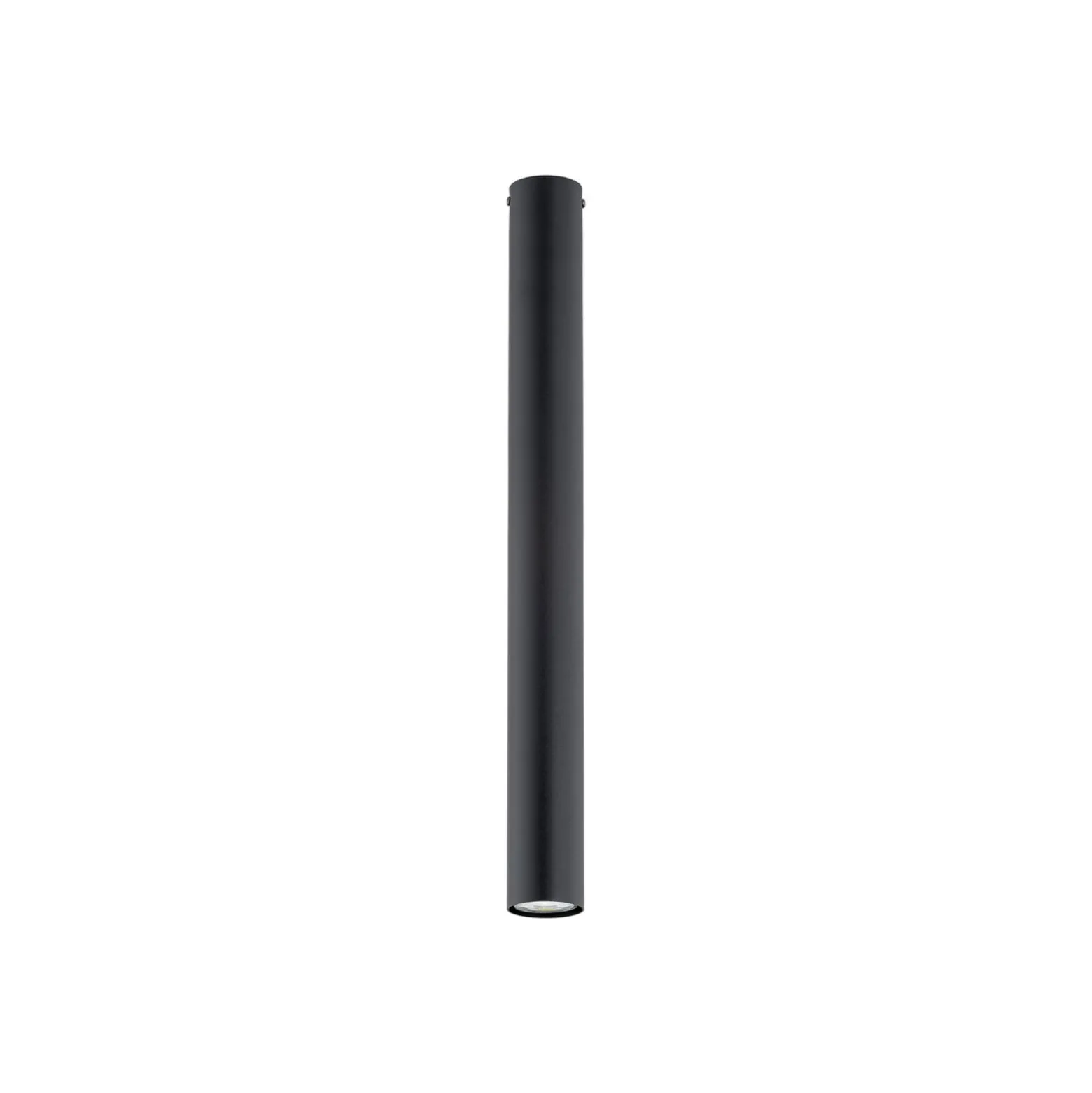 Kattokohdevalo Tecno 1XL, teräs, GU10, korkeus 60 cm, musta