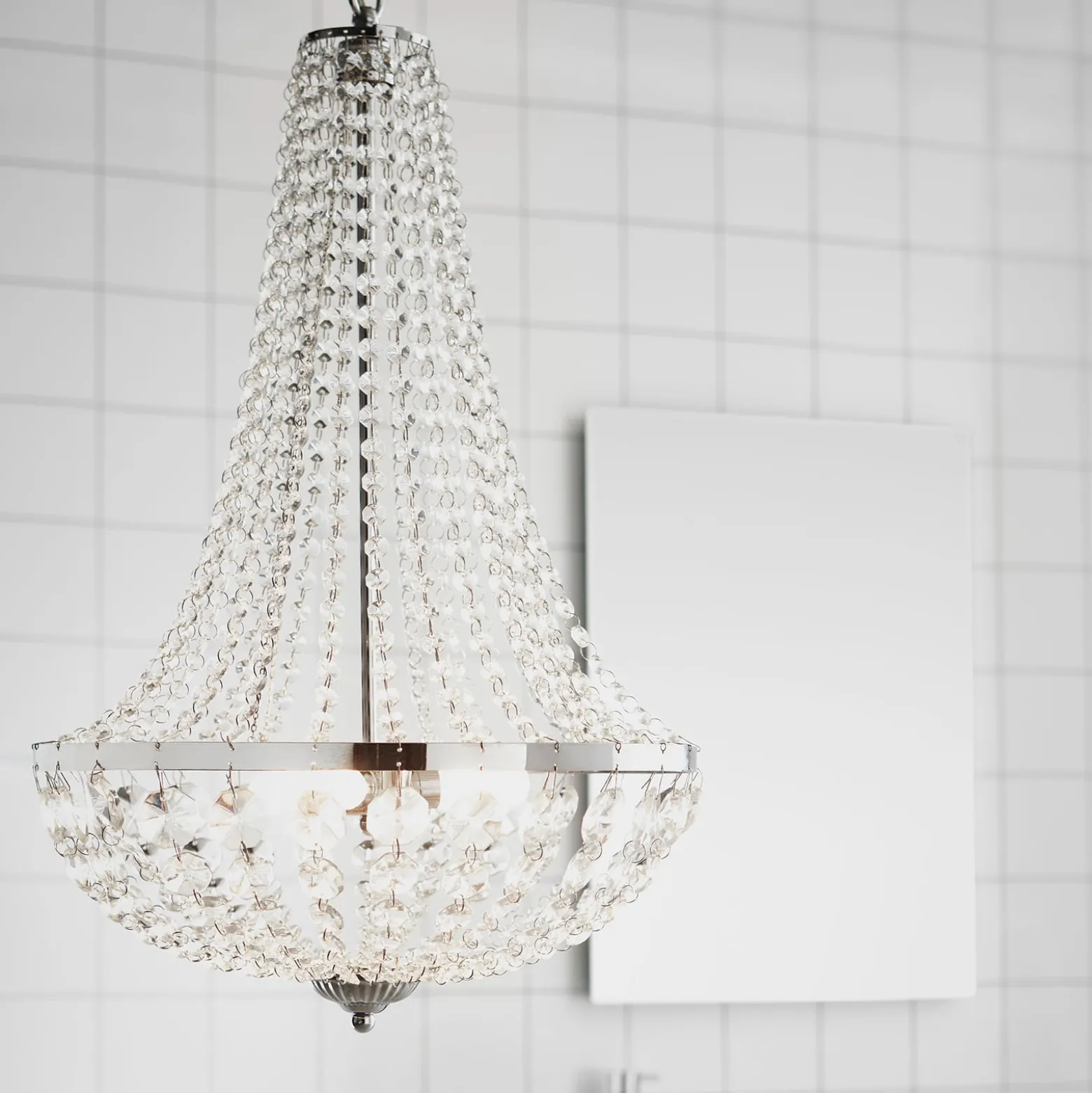 Kattokruunu Gränsö kylpyhuoneeseen, Ø 40 cm