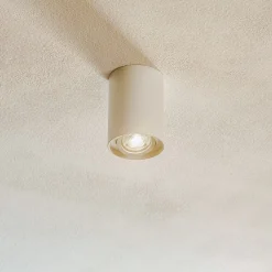 Kattospotti Bima, pyöreä, valkoinen