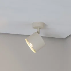 Kattospotti Chloe säädettävä 1-lamppuinen, beige