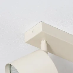 Kattospotti Chloe säädettävä 2-lamppuinen, beige