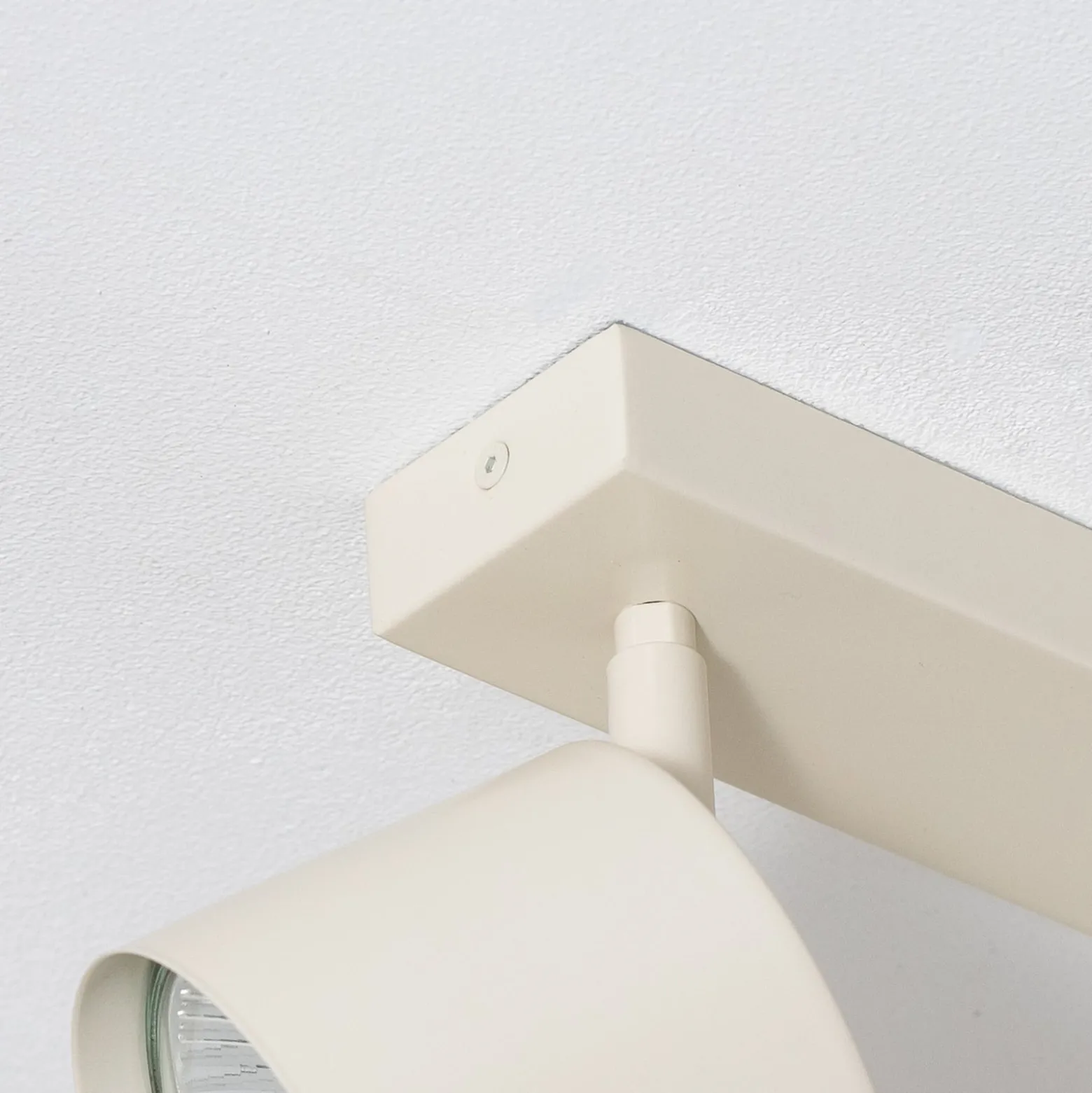 Kattospotti Chloe säädettävä 2-lamppuinen, beige