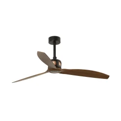 Kattotuuletin Copper kaukosäätimellä, pähkinä